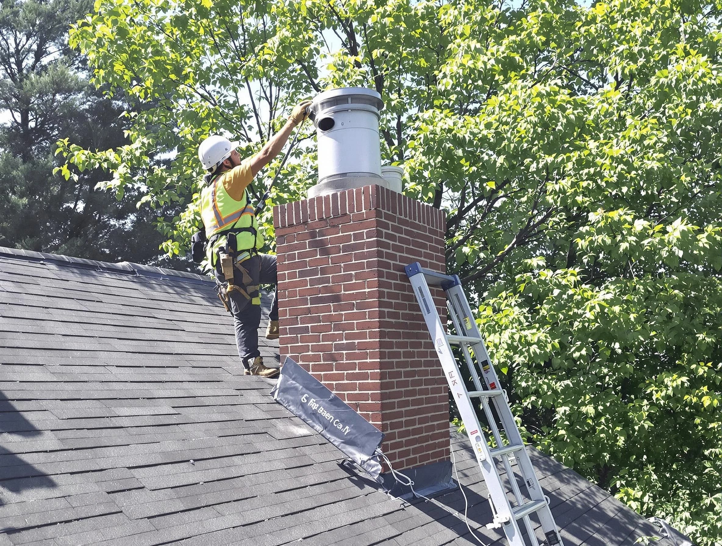 Chimney liner inspection by Parker Chimney Sweep in Parker, CO