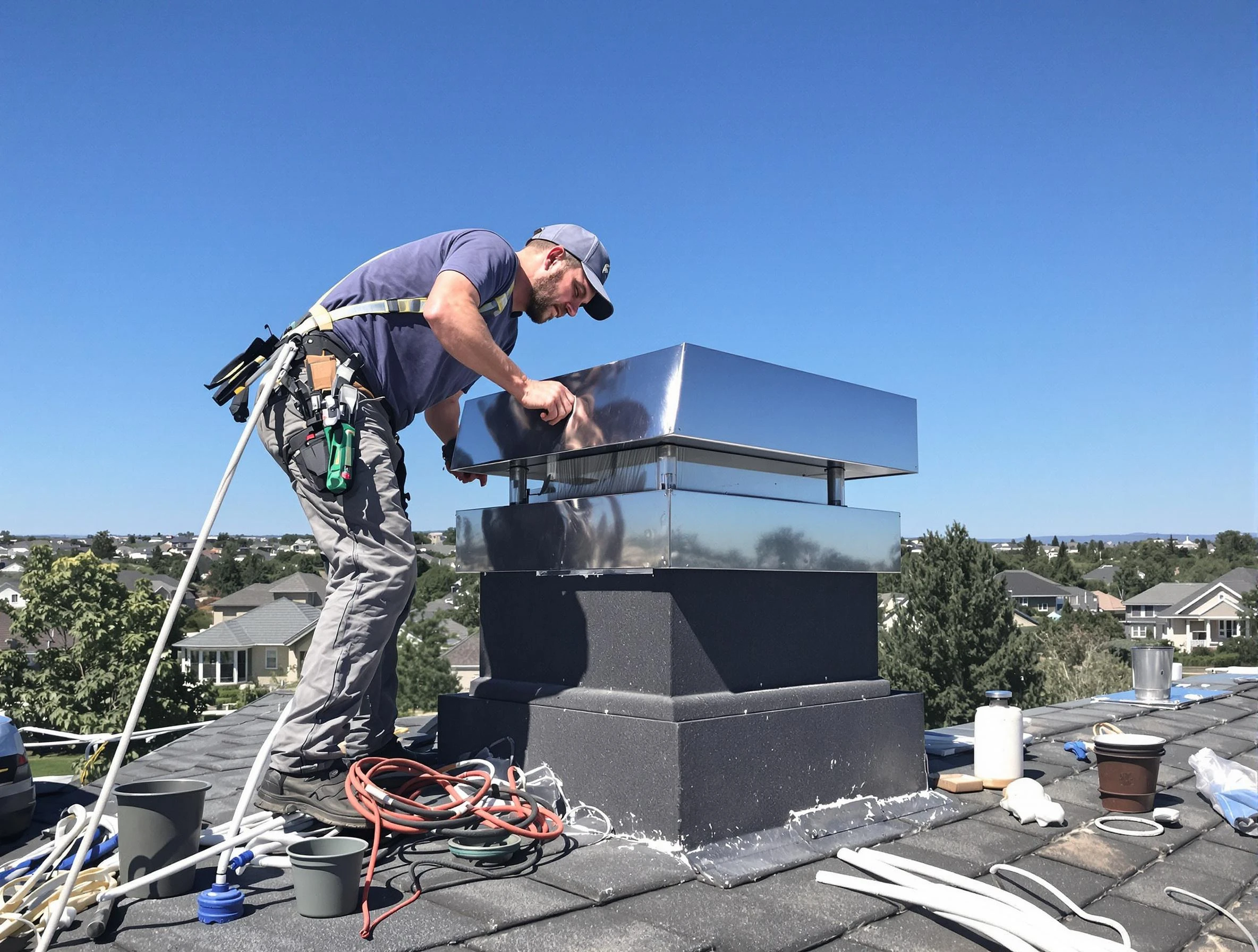 Chimney Cap Services service in Parker, CO