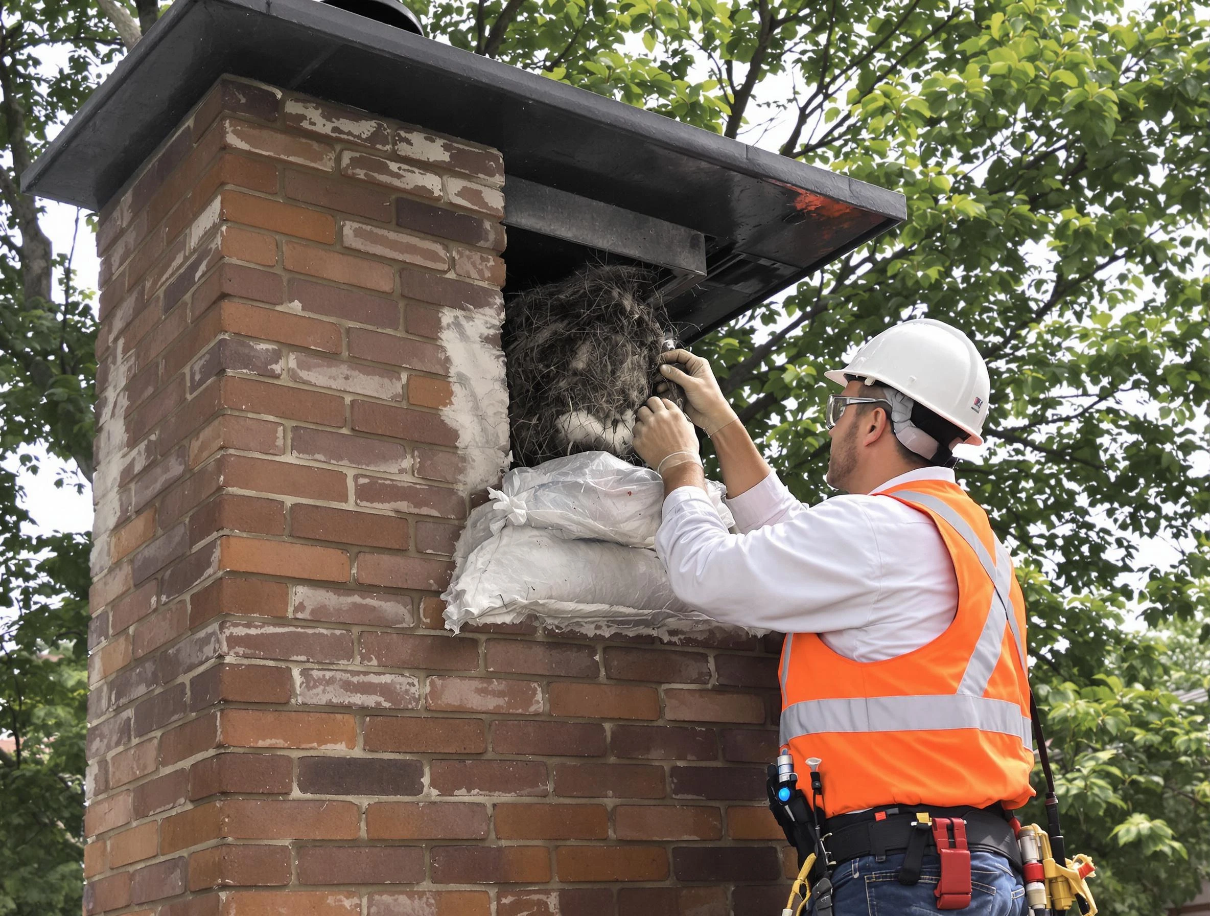 Humane removal of debris and animals by Parker Chimney Sweep in Parker, CO
